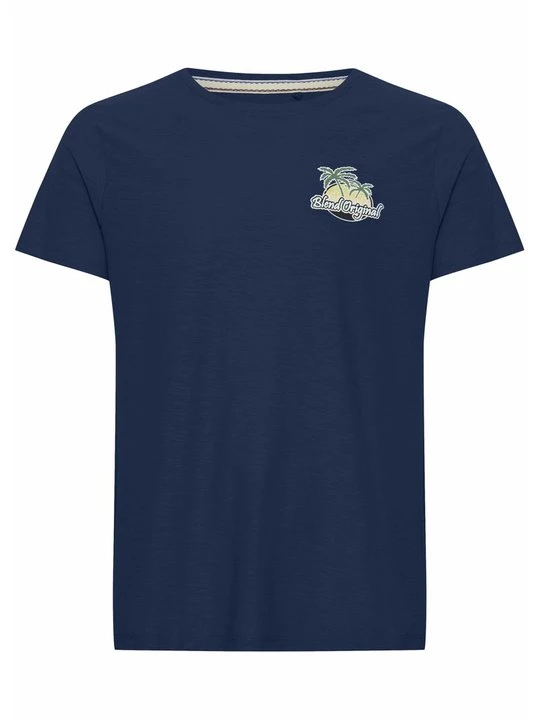 Zdjęcie produktu T-shirt z nadrukiem Blend granatowy