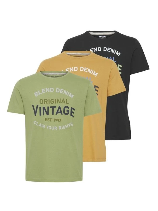 Zdjęcie produktu T-shirt z nadrukiem Blend zielony