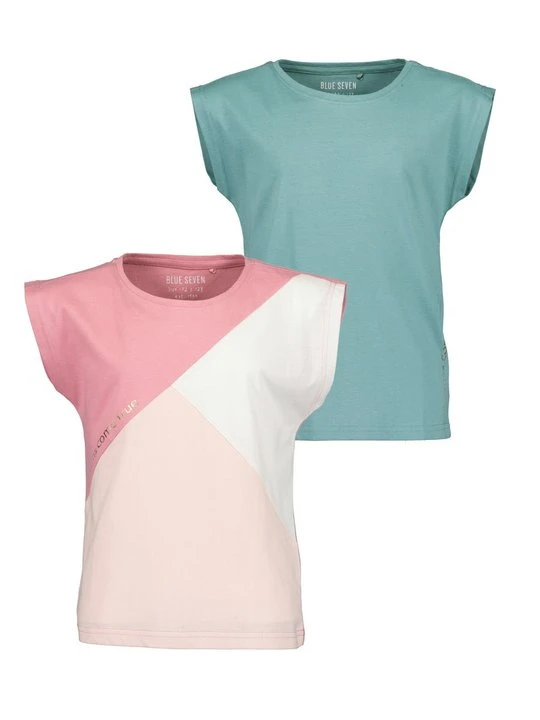Zdjęcie produktu T-shirt z nadrukiem BLUE SEVEN petrol