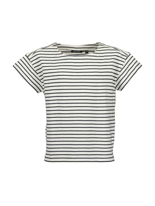 Zdjęcie produktu T-shirt z nadrukiem BLUE SEVEN mleczny