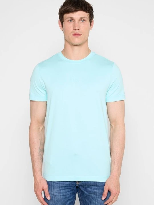 Zdjęcie produktu T-shirt z nadrukiem Bogner niebieski