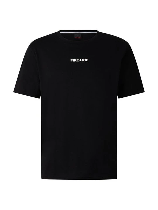 Zdjęcie produktu T-shirt z nadrukiem Bogner Fire + Ice czarny