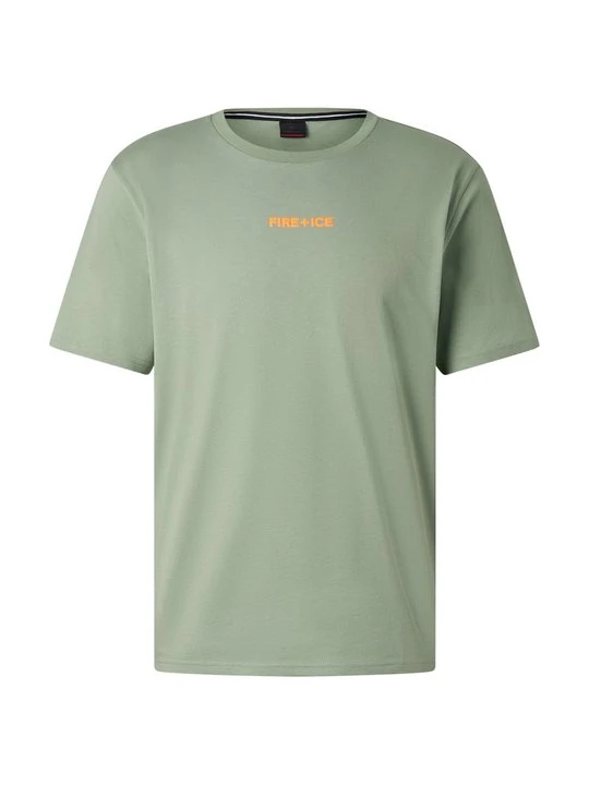 Zdjęcie produktu T-shirt z nadrukiem Bogner Fire + Ice zielony