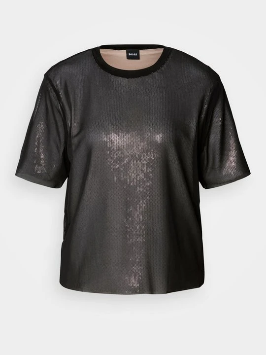 Zdjęcie produktu T-shirt z nadrukiem Boss czarny