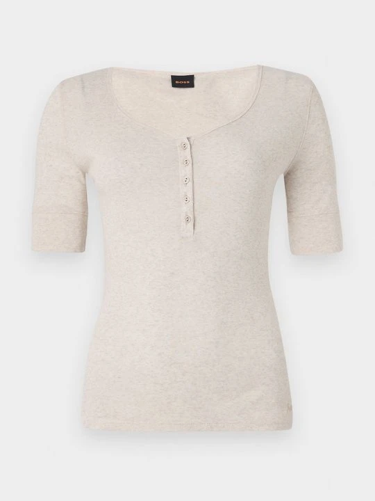 Zdjęcie produktu T-shirt z nadrukiem Boss biały