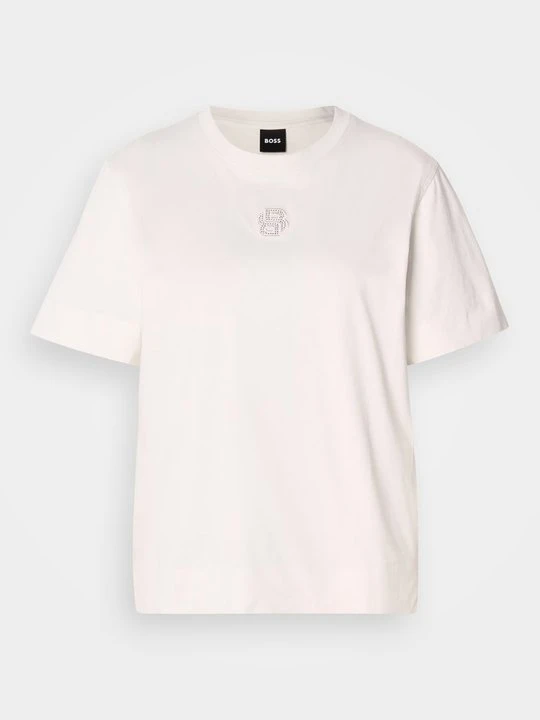 Zdjęcie produktu T-shirt z nadrukiem Boss biały