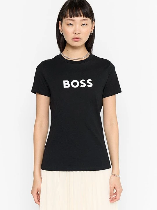 Zdjęcie produktu T-shirt z nadrukiem Boss czarny