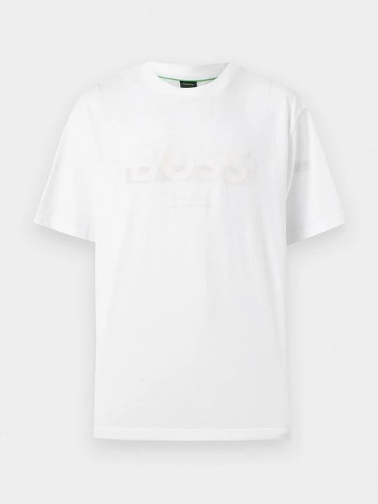 Zdjęcie produktu T-shirt z nadrukiem Boss biały