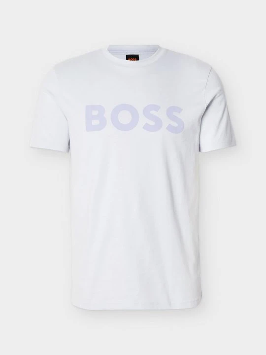Zdjęcie produktu T-shirt z nadrukiem Boss jasnoszary