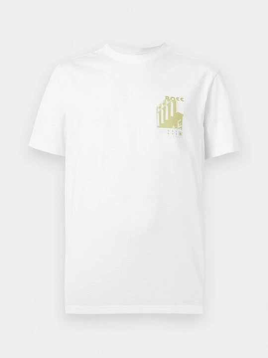 Zdjęcie produktu T-shirt z nadrukiem Boss biały