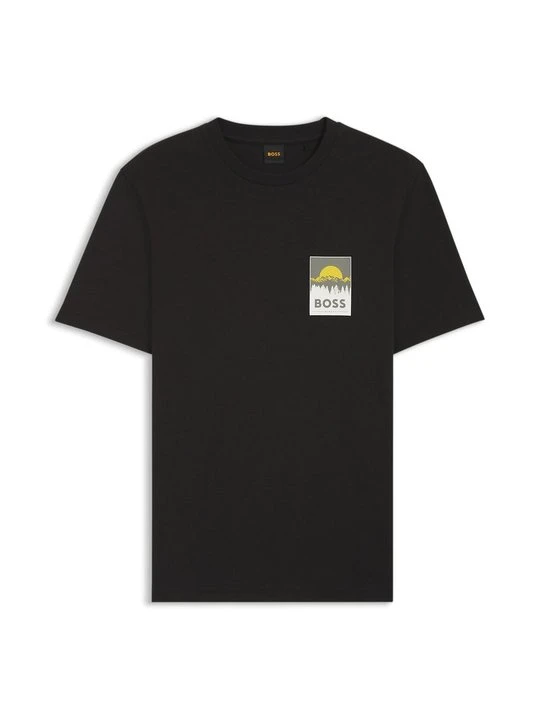 Zdjęcie produktu T-shirt z nadrukiem Boss czarny
