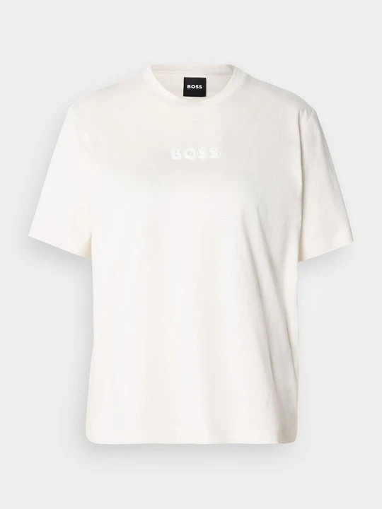 Zdjęcie produktu T-shirt z nadrukiem Boss biały