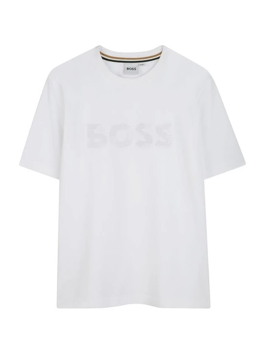 Zdjęcie produktu T-shirt z nadrukiem Boss biały