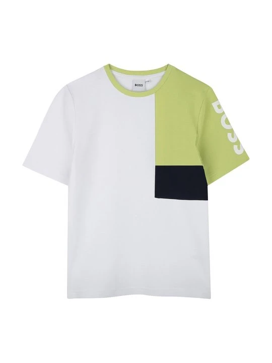 Zdjęcie produktu T-shirt z nadrukiem Boss biały