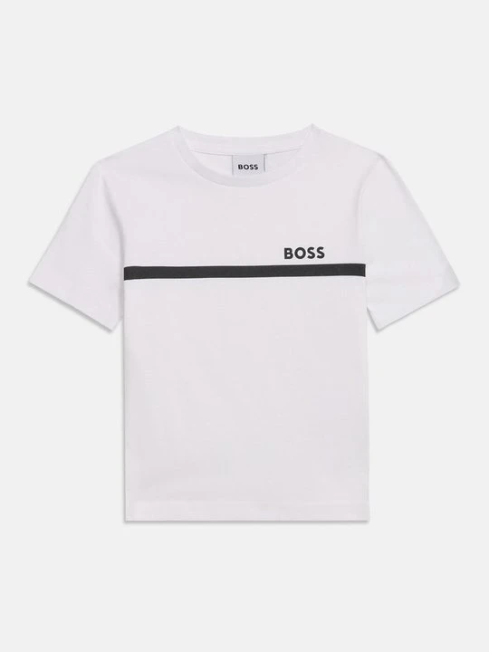 Zdjęcie produktu T-shirt z nadrukiem Boss biały