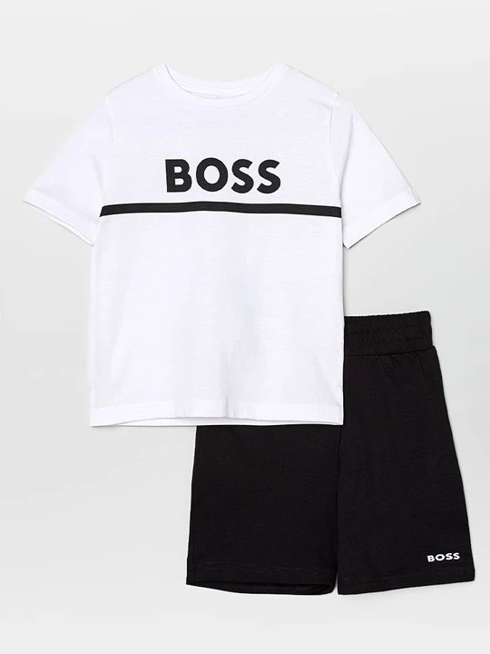 Zdjęcie produktu T-shirt z nadrukiem Boss biały