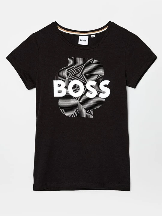 Zdjęcie produktu T-shirt z nadrukiem Boss czarny