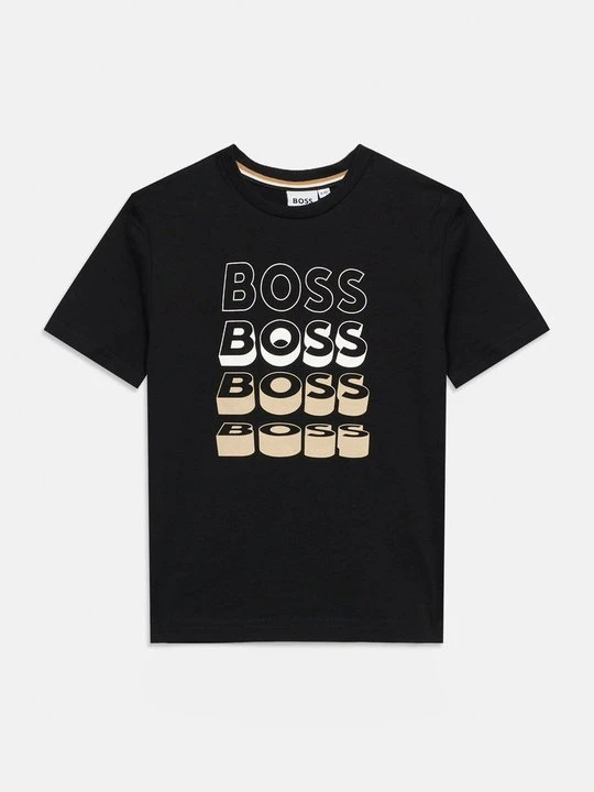 Zdjęcie produktu T-shirt z nadrukiem Boss czarny