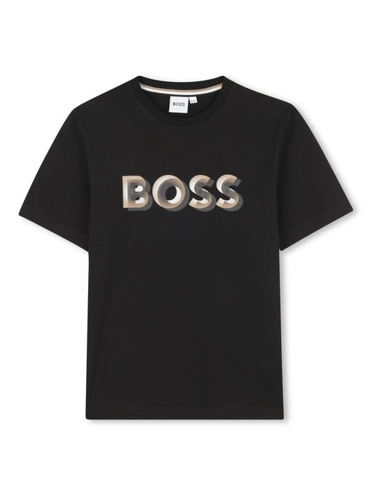 Zdjęcie produktu T-shirt z nadrukiem Boss czarny