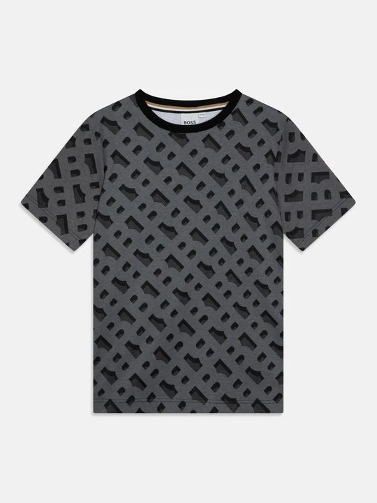 Zdjęcie produktu T-shirt z nadrukiem Boss czarny