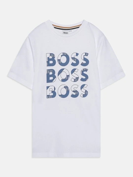 Zdjęcie produktu T-shirt z nadrukiem Boss biały