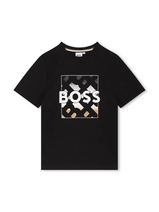 Zdjęcie produktu T-shirt z nadrukiem Boss czarny