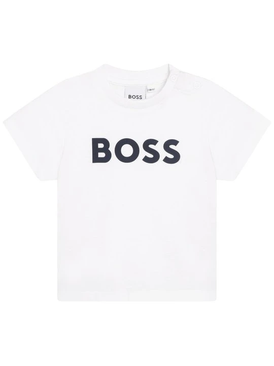 Zdjęcie produktu T-shirt z nadrukiem Boss biały