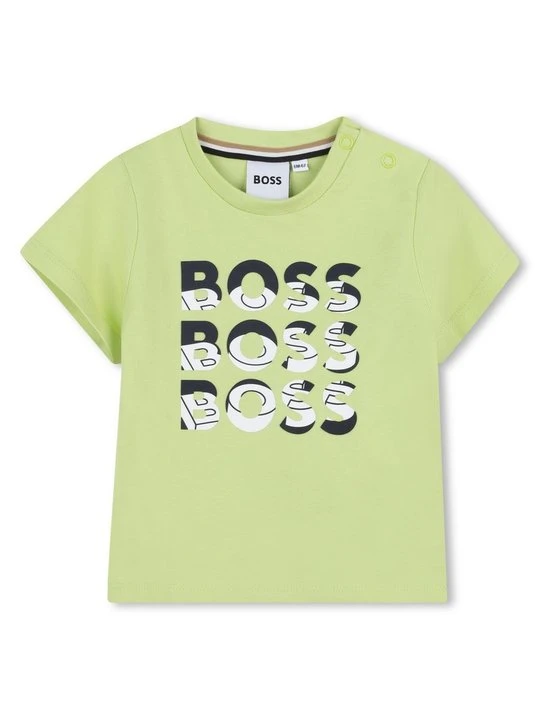 Zdjęcie produktu T-shirt z nadrukiem Boss zielony