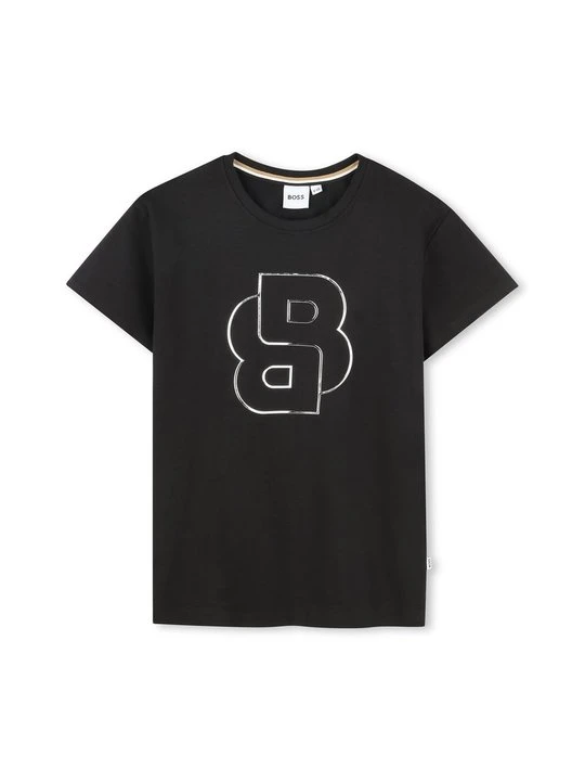 Zdjęcie produktu T-shirt z nadrukiem Boss czarny