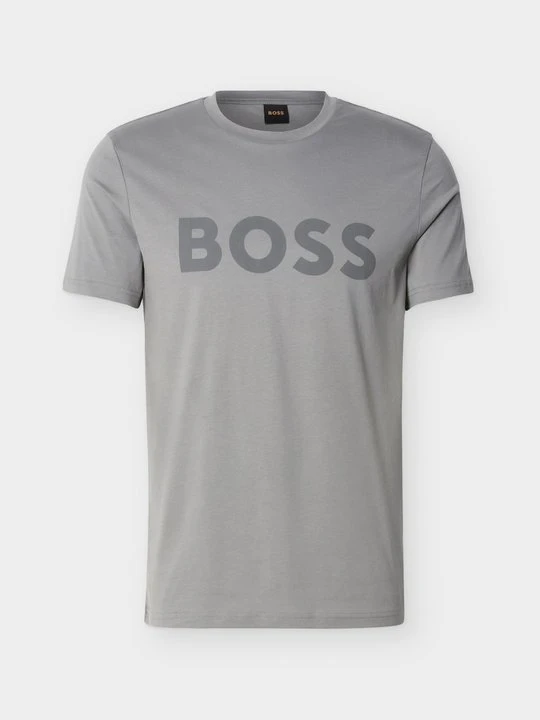 Zdjęcie produktu T-shirt z nadrukiem Boss szary