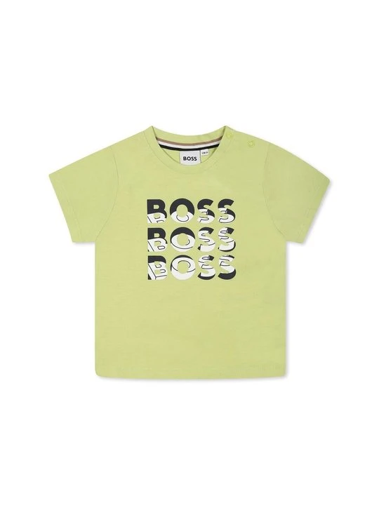 Zdjęcie produktu T-shirt z nadrukiem Boss zielony