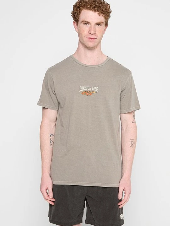 Zdjęcie produktu T-shirt z nadrukiem Brixton kamień