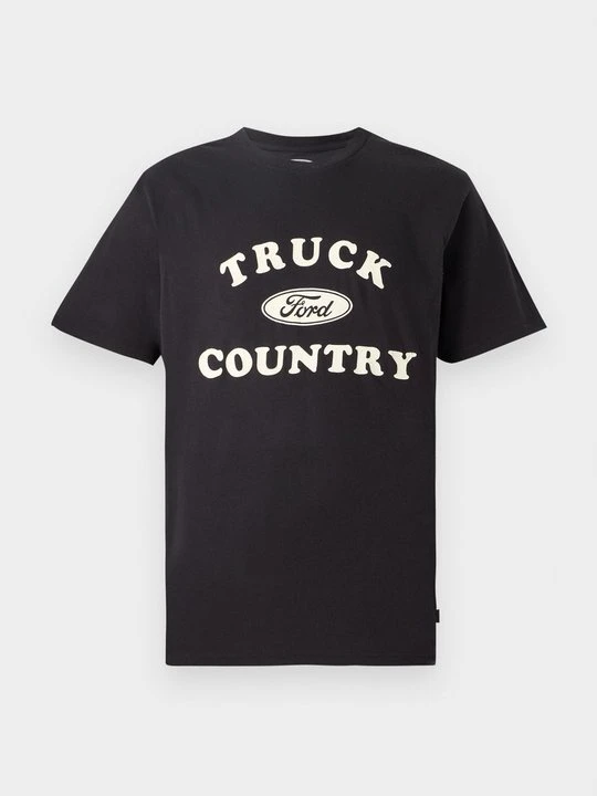 Zdjęcie produktu T-shirt z nadrukiem Brixton czarny