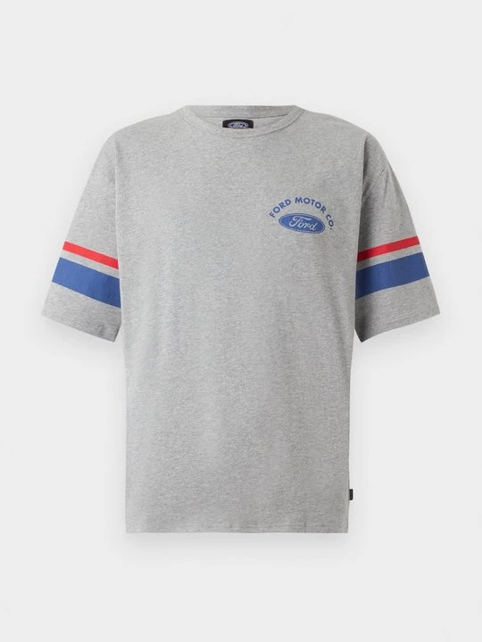 Zdjęcie produktu T-shirt z nadrukiem Brixton szary
