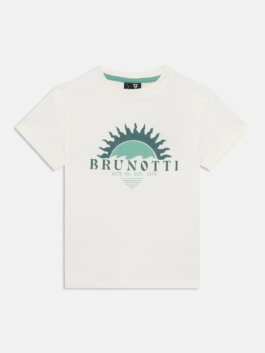 Zdjęcie produktu T-shirt z nadrukiem Brunotti mleczny