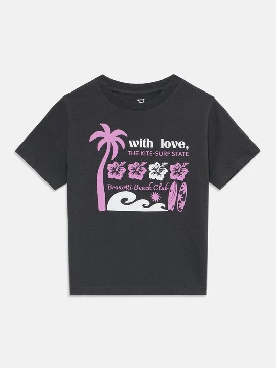 Zdjęcie produktu T-shirt z nadrukiem Brunotti czarny