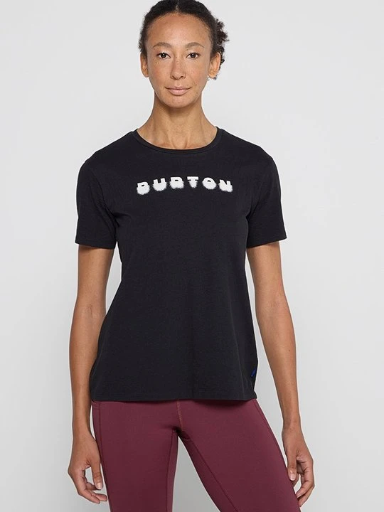 Zdjęcie produktu T-shirt z nadrukiem Burton czarny