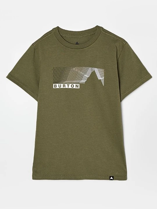 Zdjęcie produktu T-shirt z nadrukiem Burton oliwkowy