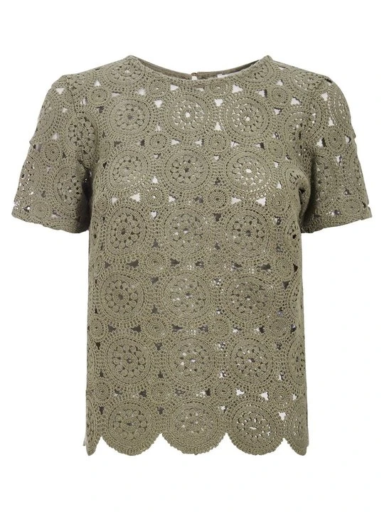 Zdjęcie produktu T-shirt z nadrukiem Cache Cache khaki