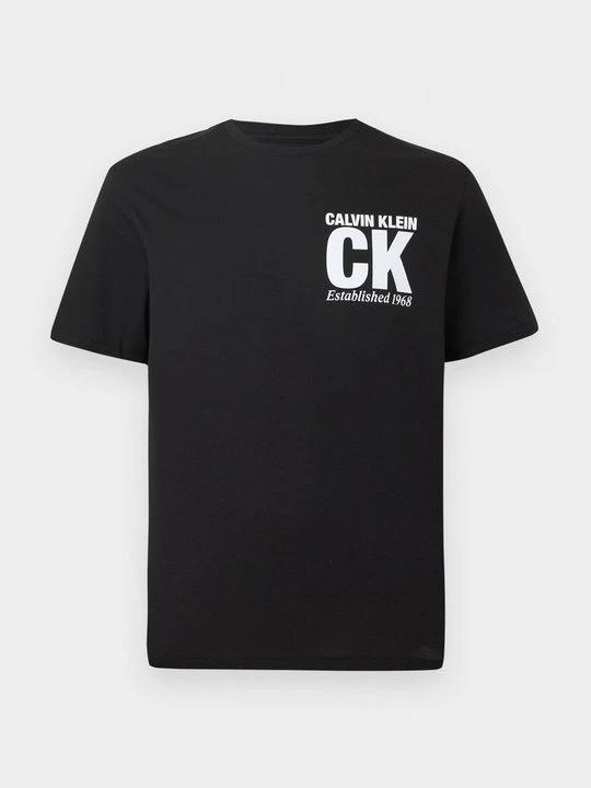 Zdjęcie produktu T-shirt z nadrukiem Calvin Klein czarny