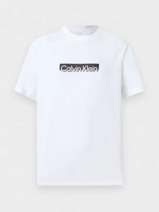 Zdjęcie produktu T-shirt z nadrukiem Calvin Klein biały