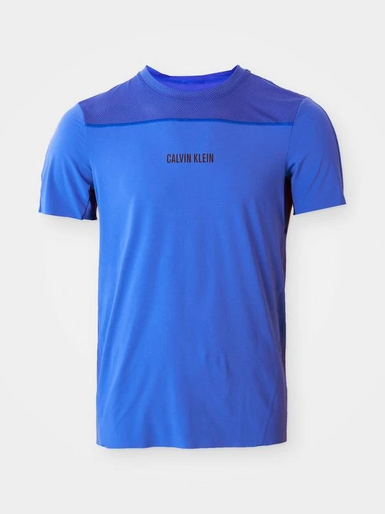 Zdjęcie produktu T-shirt z nadrukiem Calvin Klein niebieski