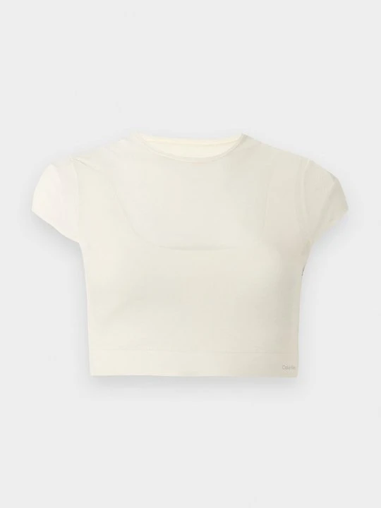 Zdjęcie produktu T-shirt z nadrukiem Calvin Klein mleczny