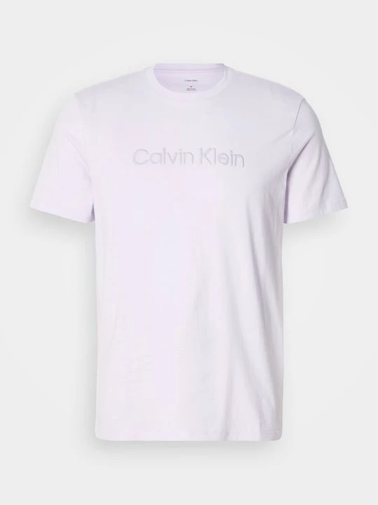 Zdjęcie produktu T-shirt z nadrukiem Calvin Klein jasnoróżowy