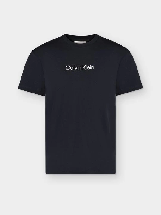 Zdjęcie produktu T-shirt z nadrukiem Calvin Klein granatowy