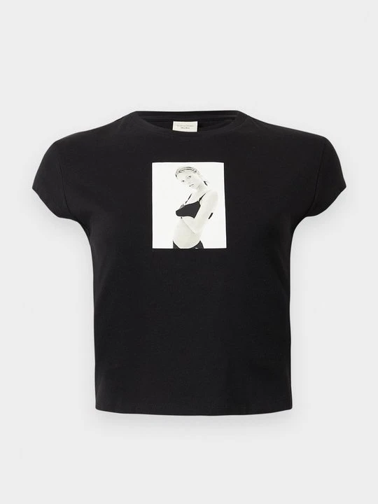 Zdjęcie produktu T-shirt z nadrukiem Calvin Klein czarny