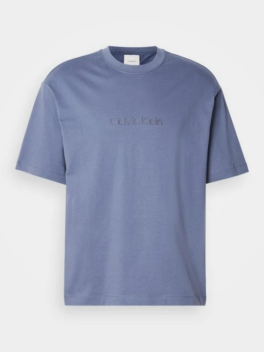 Zdjęcie produktu T-shirt z nadrukiem Calvin Klein niebieski