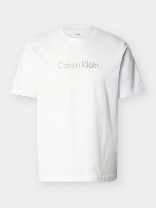 Zdjęcie produktu T-shirt z nadrukiem Calvin Klein biały