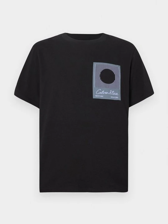 Zdjęcie produktu T-shirt z nadrukiem Calvin Klein czarny