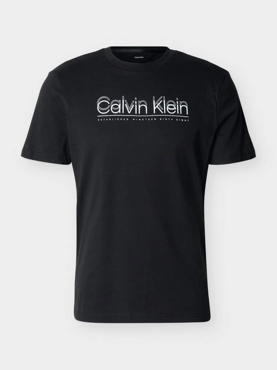 Zdjęcie produktu T-shirt z nadrukiem Calvin Klein czarny